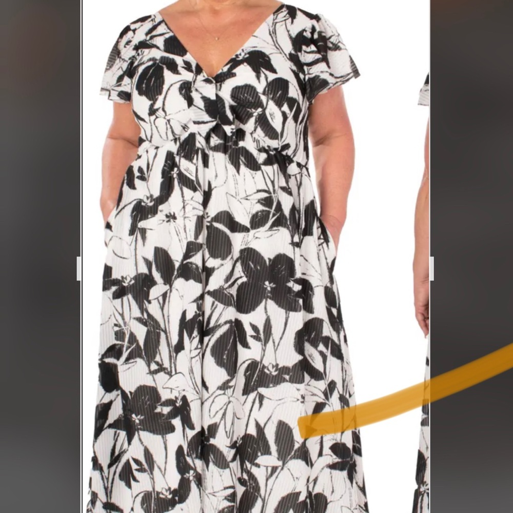Long plus dress - Picture 10 of 10